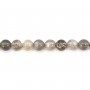 Sunstone black round 3mm x 39cm