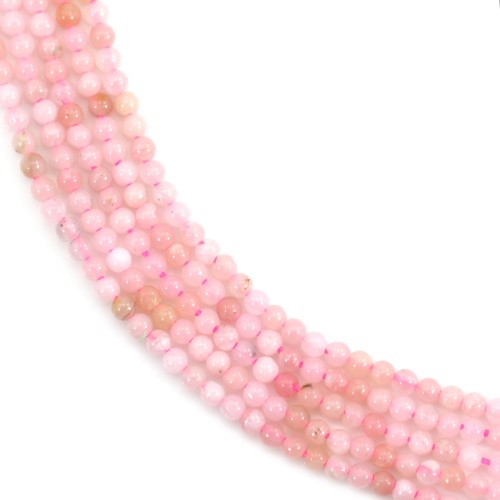 Rosa Opal rund 2mm x 39cm