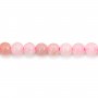 Opala rosa redonda 2mm x 39cm