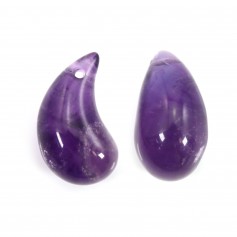 Colgante Amatista gota 10x20mm x 1ud