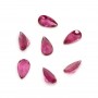 Tourmaline rose à sertir, taille poire 3x5mm x 1pc