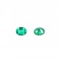 Oval cut emerald, size 4x5mm, 1 piece