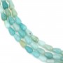 Amazonite goccia 6x9mm x 40cm