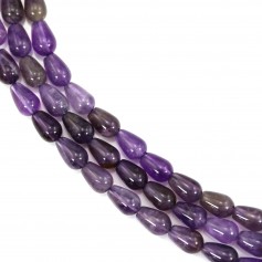 Amethyst Tropfen 6x9mm x 39cm