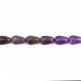 Amethyst drop 6x9mm x 39cm