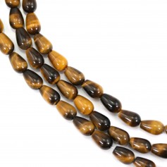 Tiger Eye drop 6x9mm x 40cm