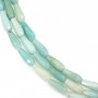 Amazonite goutte facetté 6x16mm x 40cm