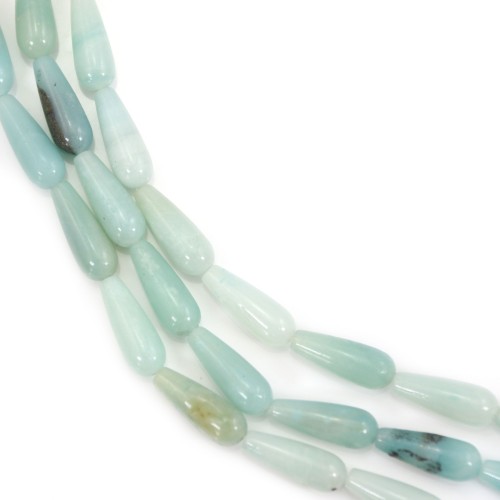 Amazonite drop 6x16mm x 39cm