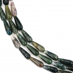 Moosachat Tropfen 6x16mm x 39cm