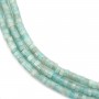 Amazonit aus Peru, Rondelle Heishi 2x4mm x 38cm