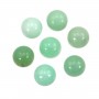 Cabochon Chrysoprase 6mm x 2pcs