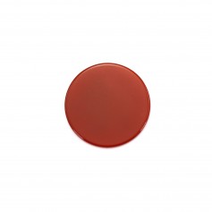 Cabochon Achat rot rund flach 20mm x 1 Stk.