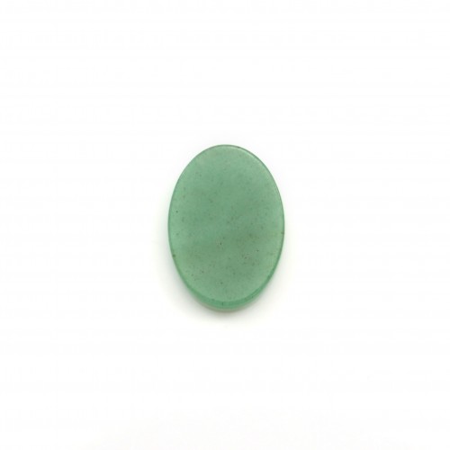Cabochon Avventurina ovale piatto 13x18mm x 1pz
