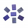 Cabujón de Lapislázuli rectangular plano 10x14mm x 1ud.
