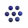 Lapis Lazuli rund semi percé 12mm x 1 Stk.