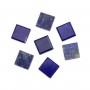 Cabochon Lapis Lazuli carré plat 10mm x 1pc