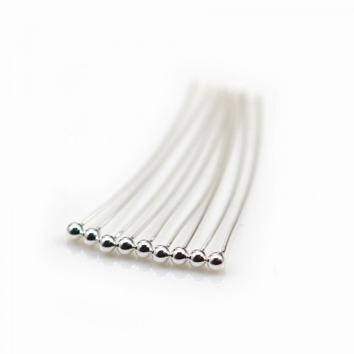 Ball head pin 0.5x1.5x35mm x 10pcs