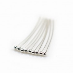Clou tête boule 0.5x1.5x35mm x 10pcs
