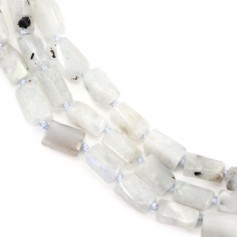 Pierre de lune barocco 7x11mm x 40cm