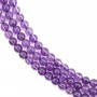 Round Amethyst 4mm x 40cm
