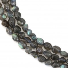 Labradorite baroque 7-9mm x 40cm