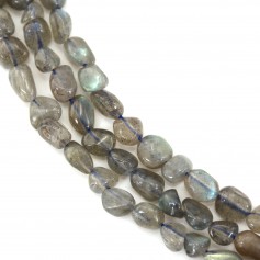 Labradorite baroque 5-7mm x 39cm