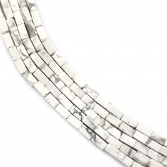 Howlith Rechteck 2x4mm x 39cm