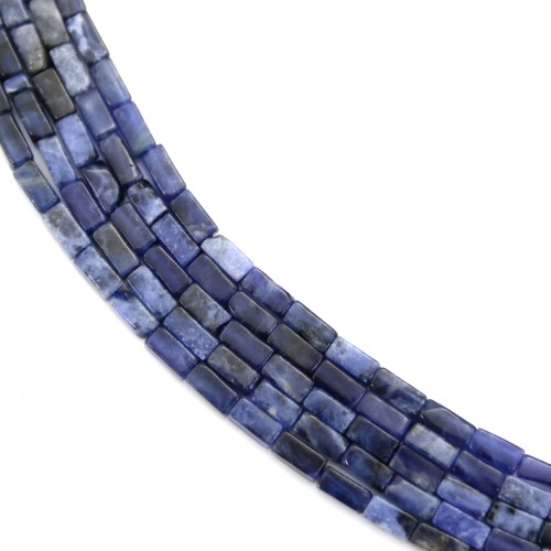 Sodalit Rechteck 2x4mm x 38cm