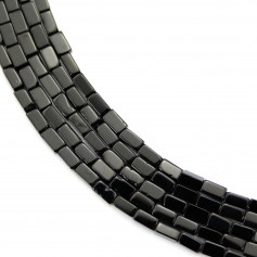 Retângulo de ônix 2x4mm x 39cm