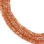 Sunstone heishi rondelle 6-7mm x 40cm