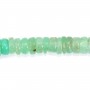 Chrysoprase rondelle heishi 4-5mm x 40cm