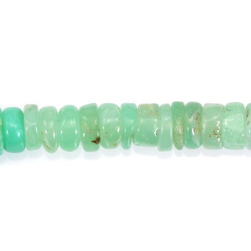 Chrysoprase rondelle heishi 5-6mm x 40cm

Chrysoprase rondelle heishi 5-6mm x 40cm