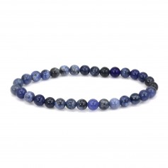 Armband Sodalith rund 6mm - Elastisch x 1 Stk.