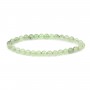 Bracciale Prehnite tondo 6mm - Elastico x 1pz