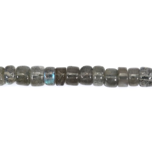 Rondelle di labradorite heishi 3-4mm x 40cm