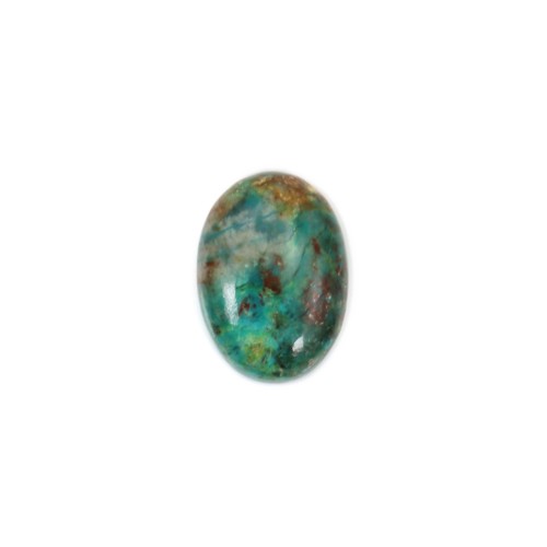 Cabochon Chrysokoll oval 10x14mm x 1 Stück