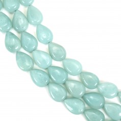 ```html
Amazonite goccia 10x14mm x 39cm
```
