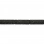 Pierre de Lave tube 4x13mm x 39cm
