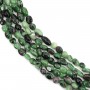 Ruby Zoisite baroque nugget 4-5mm x 40cm