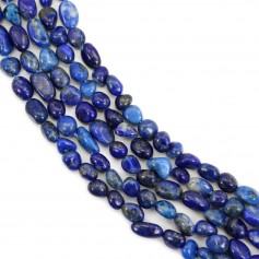 Lapis Lazuli baroque nugget 4-5mm x 40cm