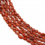 Red jasper baroque nugget 4-5mm x 40cm
