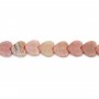 Rhodonit Herz 6mm x 38cm