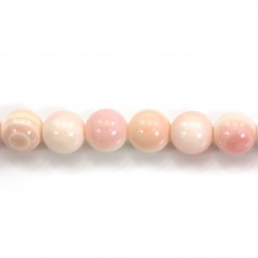 Pink round lambi 8mm x 40cm