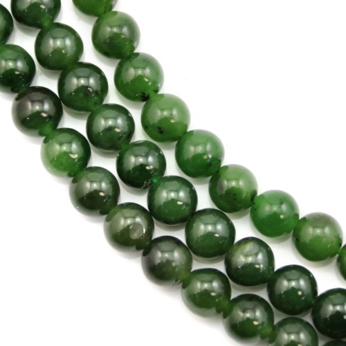Jade Nefrita Ruso Redondo 6mm x 39cm