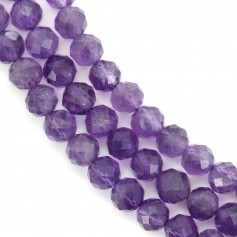Amethyst Runde Facette 4mm x 40cm