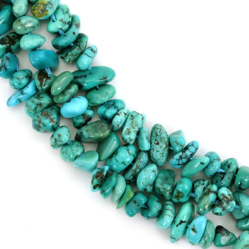 Turquoise in form chips x 40cm