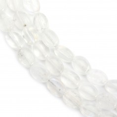 Moonstone, oval shape, 6x8mm x 39cm