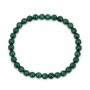 Armband Malachit rund 6mm - Elastisch x 1 Stk.