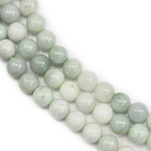Jade nature rond 8mm x 40cm
