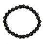 Obsidian round 8mm bracelet - Elastic x 1pc